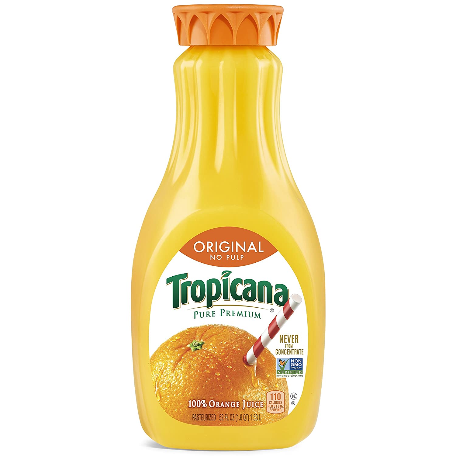 container of orange juice